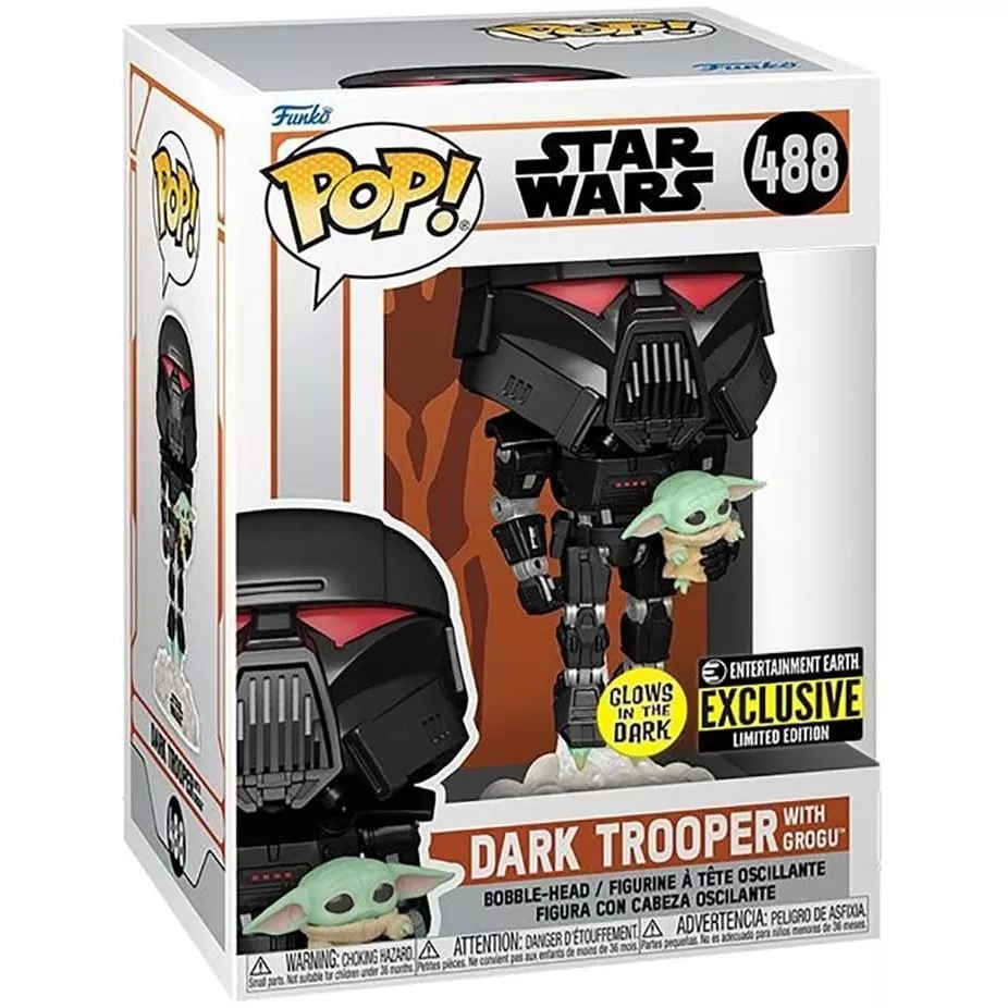 Dark Trooper with Grogu Box