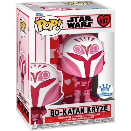 Funko Pop! Bo-Katan Kryze #497 Valentine's Star Wars Box