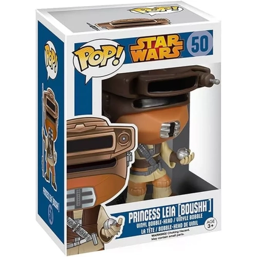 Funko Pop! Princess Leia [Boushh] #50 Star Wars Vinyl Figure Box
