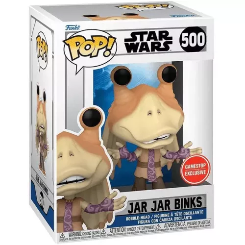 Funko Pop! Jar Jar Binks #500 Star Wars Vinyl Figure Box