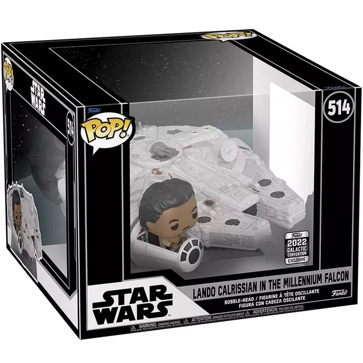 Lando Calrissian in Millennium Falcon Box