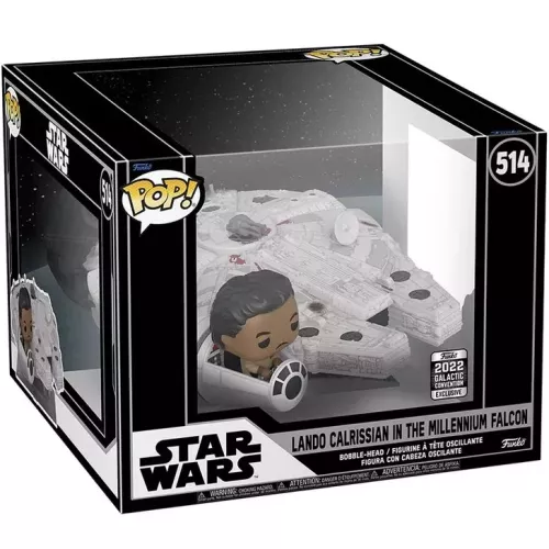 Funko Pop! Lando Calrissian in Millennium Falcon #514 Box