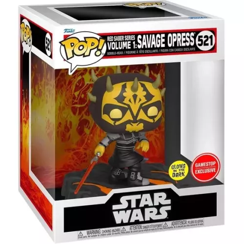 Funko Pop! Red Saber Series Volume 1: Savage Opress #521 Box