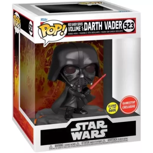 Funko Pop! Red Saber Series Volume 1: Darth Vader #523 Box