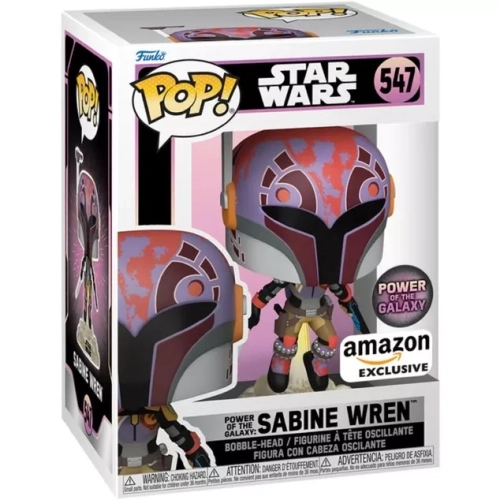 Funko Pop! Power of the Galaxy: Sabine Wren #547 Star Wars Box