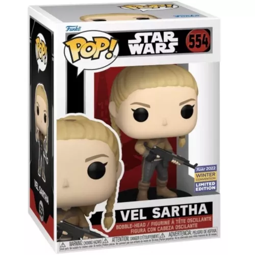 Funko Pop! Vel Sartha #554 Star Wars Vinyl Figure Box
