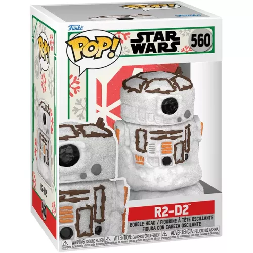 Funko Pop! R2-D2 #560 Snowman Star Wars Vinyl Figure Box