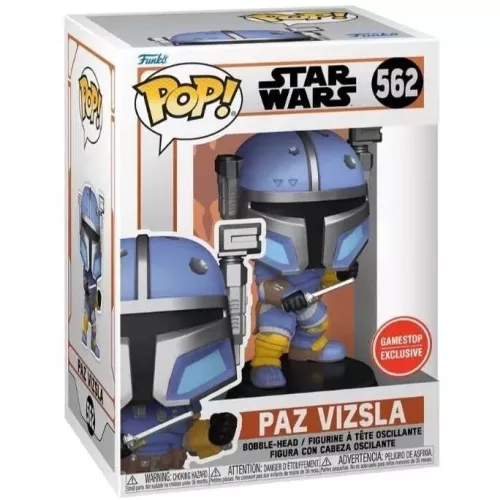 Funko Pop! Paz Vizsla #562 Star Wars Vinyl Figure Box