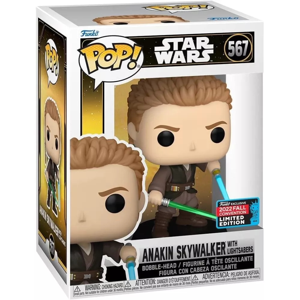 Anakin Skywalker with Lightsabers Box