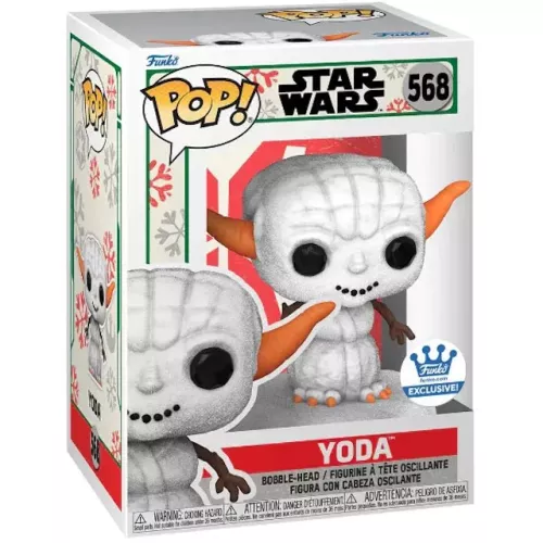 Funko Pop! Yoda #568 Snowman Star Wars Vinyl Figure Box