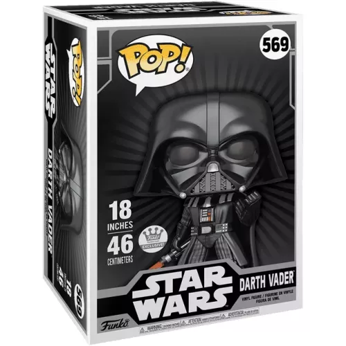 Funko Pop! Darth Vader #569 18 Inch Star Wars Vinyl Figure Box