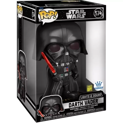 Funko Pop! Darth Vader #574 10 Inch Lights & Sound! Box