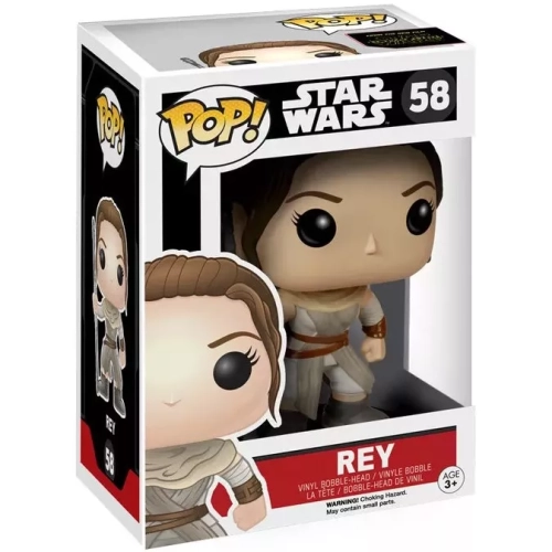 Funko Pop! Rey #58 Star Wars Vinyl Figure Box