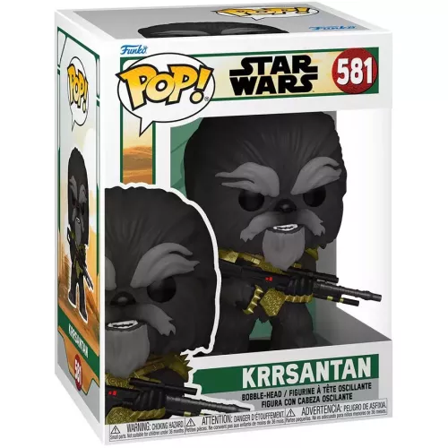 Funko Pop! Krrsantan #581 Star Wars Vinyl Figure Box