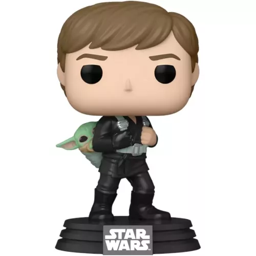 Funko Pop! Luke Skywalker & Grogu #583 Star Wars Vinyl Figure