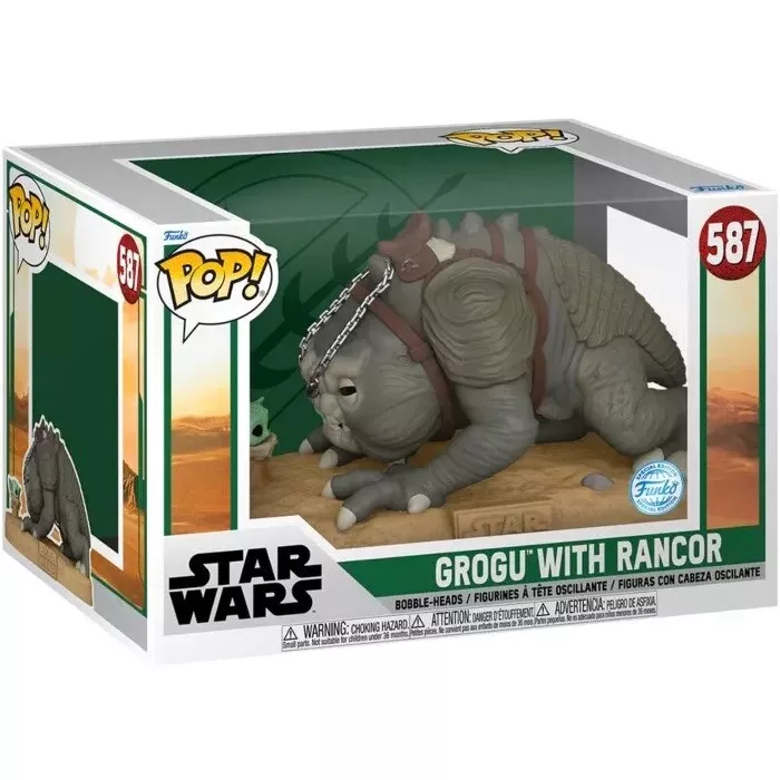 Grogu with Rancor Box
