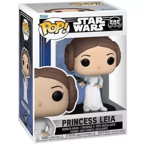 Funko Pop! Princess Leia #595 Star Wars Vinyl Figure Box