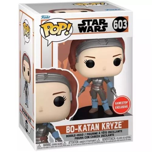 Funko Pop! Bo-Katan Kryze #603 Star Wars Vinyl Figure Box