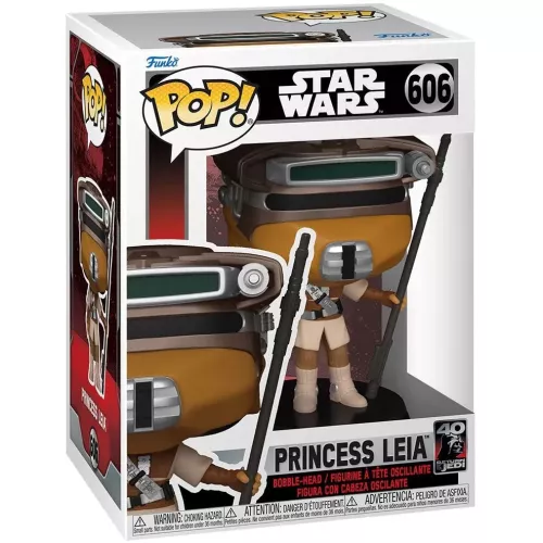 Funko Pop! Princess Leia #606 Boushh Star Wars Vinyl Figure Box