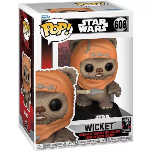 Funko Pop! Wicket #608 Star Wars Vinyl Figure Box