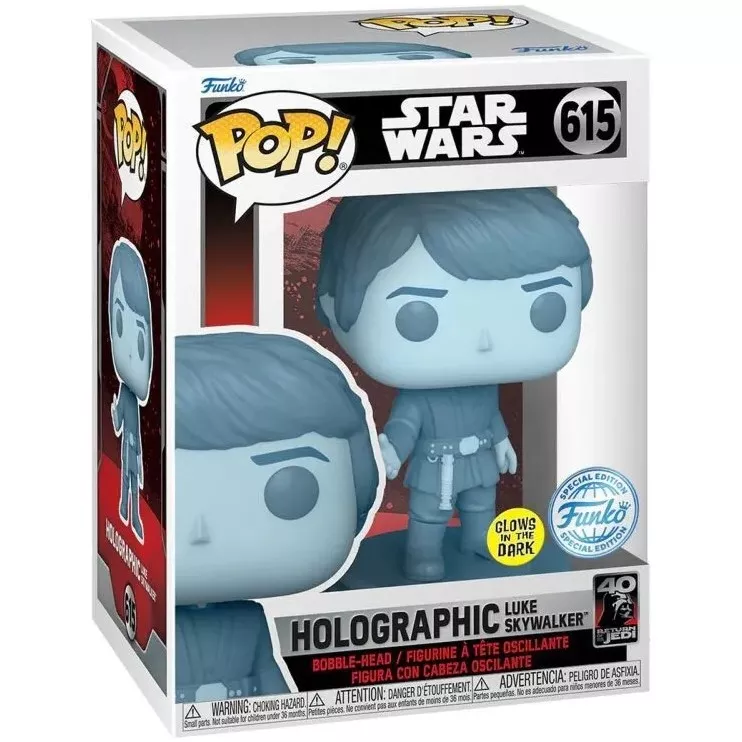 Holographic Luke Skywalker Box