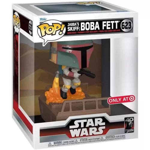 Funko Pop! Jabba's Skiff: Boba Fett #623 Build-A-Scene Box