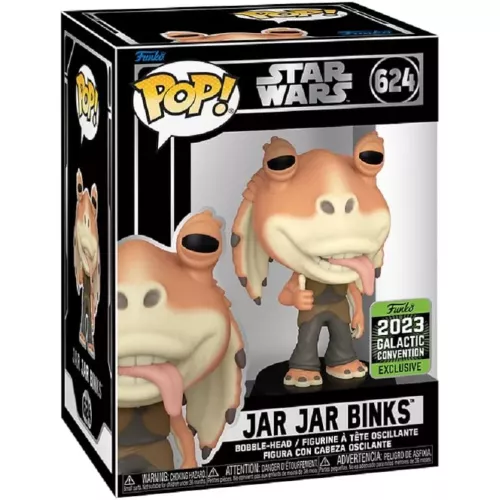 Funko Pop! Jar Jar Binks #624 Star Wars Vinyl Figure Box