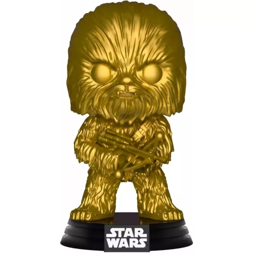 Funko Pop! Chewbacca #63 Metallic Gold Star Wars Vinyl Figure