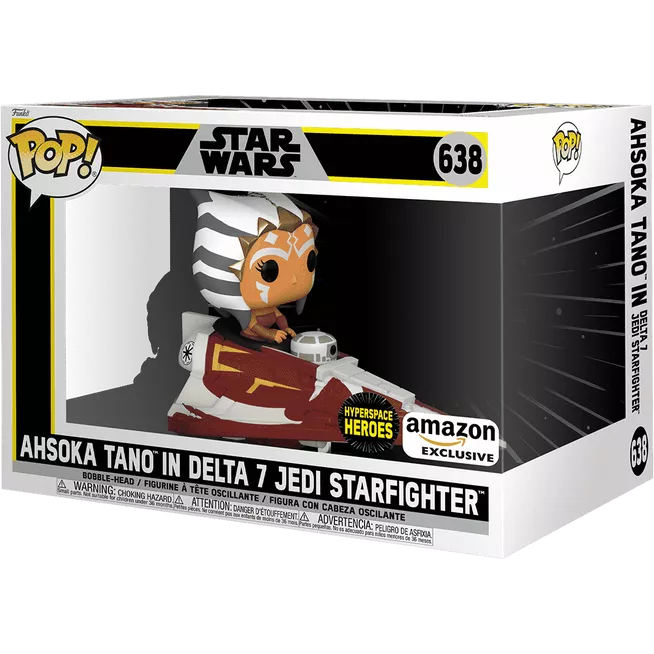 Ahsoka Tano in Delta 7 Jedi Starfighter Box