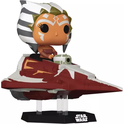 Funko Pop! Ahsoka Tano in Delta 7 Jedi Starfighter #638