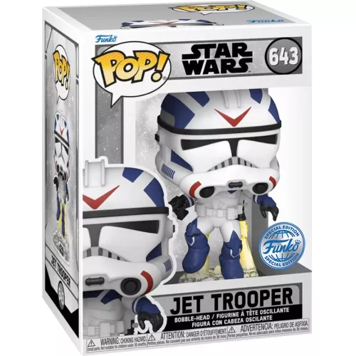 Funko Pop! Jet Trooper #643 Star Wars Vinyl Figure Box