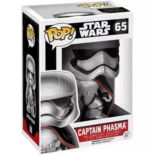 Funko Pop! Captain Phasma #65 Star Wars Vinyl Figure Box