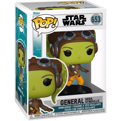 Funko Pop! General Hera Syndulla #653 Star Wars Vinyl Figure Box