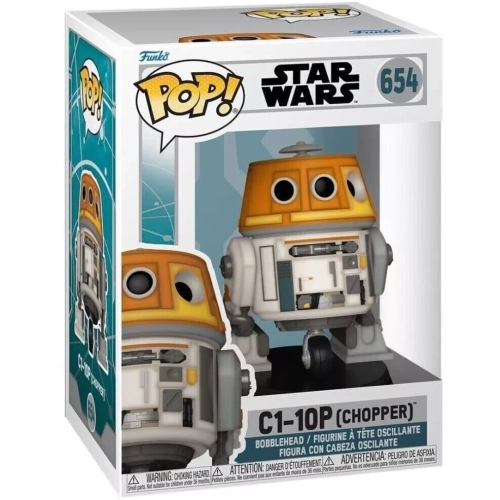 Funko Pop! C1-10P (Chopper) #654 Star Wars Vinyl Figure Box