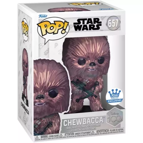Funko Pop! Chewbacca #657 Faceted Collection Star Wars Disney 100 Box