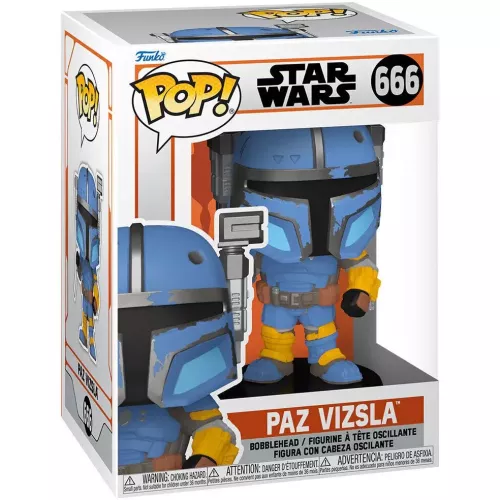 Funko Pop! Paz Vizsla #666 Star Wars Vinyl Figure Box