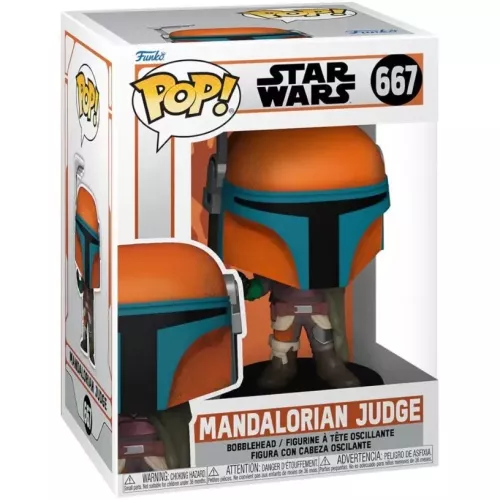 Funko Pop! Mandalorian Judge #667 Star Wars Vinyl Figure Box
