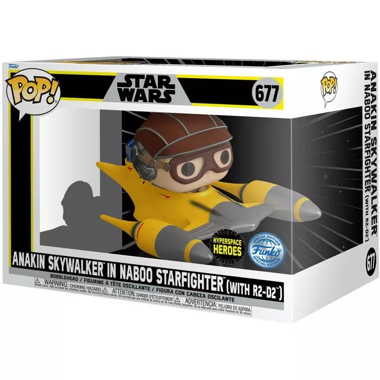 Anakin Skywalker in Naboo Starfighter (with R2-D2) Box