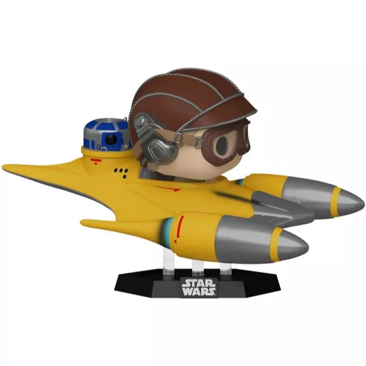 Anakin Skywalker in Naboo Starfighter (with R2-D2)