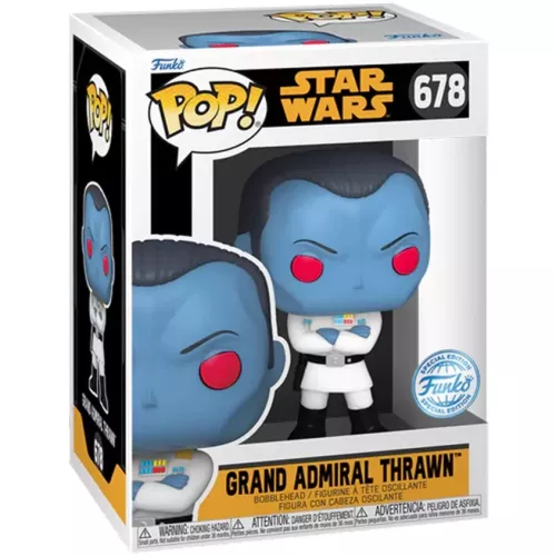 Funko Pop! Grand Admiral Thrawn #678 Crossed Arms Star Wars Box