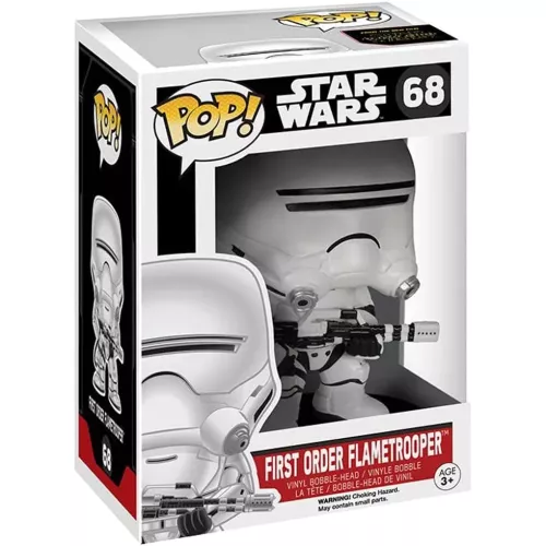 Funko Pop! First Order Flametrooper #68 Star Wars Vinyl Figure Box