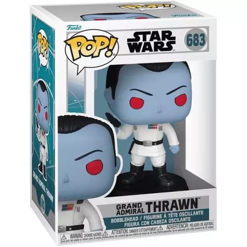 Funko Pop! Grand Admiral Thrawn #683 Star Wars Vinyl Figure Box