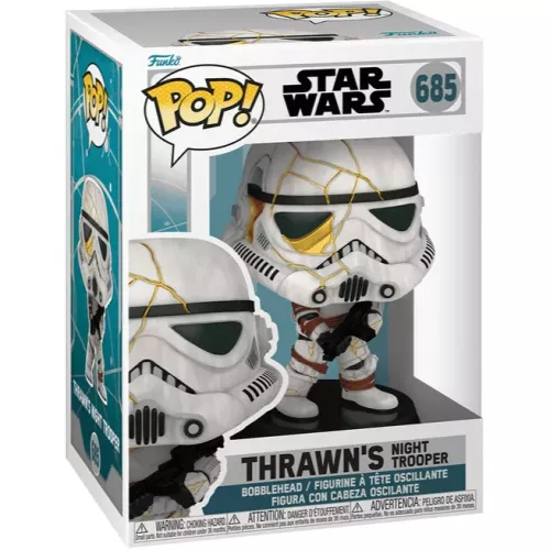 Funko Pop! Thrawn's Night Trooper #685 Star Wars Vinyl Figure Box