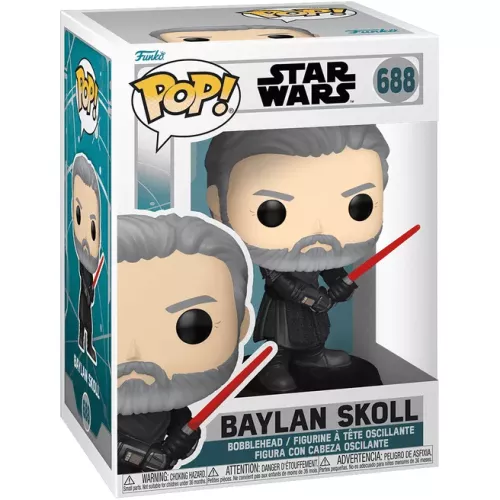 Funko Pop! Baylan Skoll #688 Star Wars Vinyl Figure Box