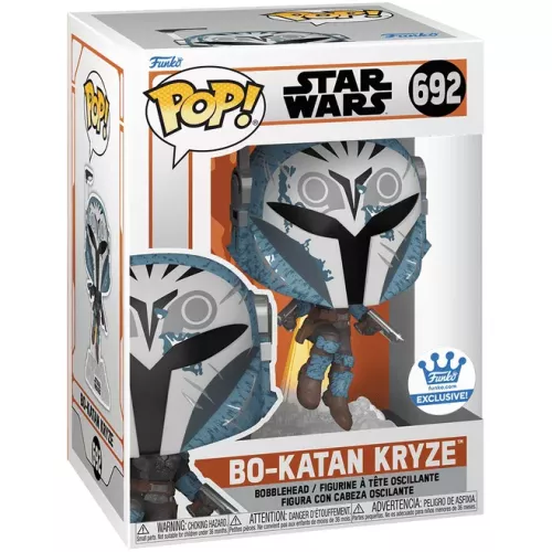 Funko Pop! Bo-Katan Kryze #692 Flying Star Wars Vinyl Figure Box