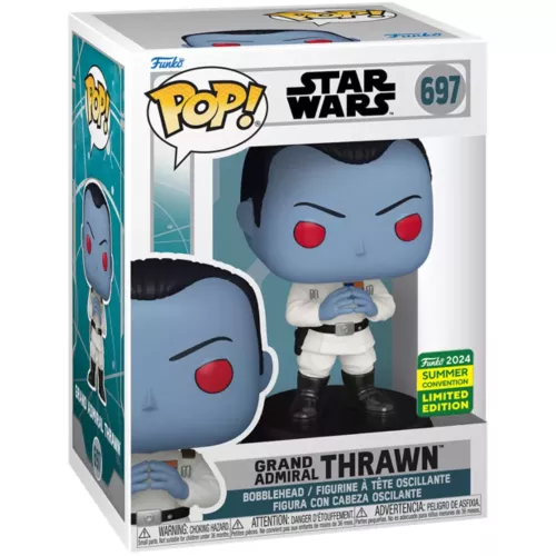 Funko Pop! Grand Admiral Thrawn #697 Steepling Star Wars Box