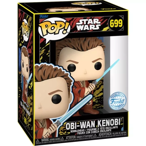 Funko Pop! Obi-Wan Kenobi #699 Retro Star Wars Vinyl Figure Box