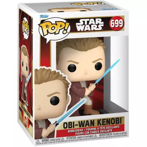 Funko Pop! Obi-Wan Kenobi #699 Star Wars Vinyl Figure Box