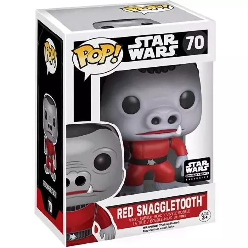 Funko Pop! Red Snaggletooth #70 Star Wars Vinyl Figure Box