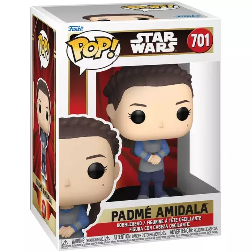 Funko Pop! Padmé Amidala #701 Tatooine Peasant Star Wars Box